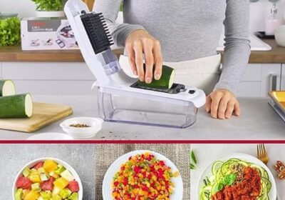 Fullstar Vegetable Chopper-Spiralizer Vegetable Slicer | Say Goodbye to Tedious Chopping