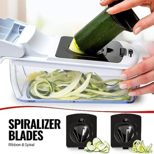 Fullstar Vegetable Chopper-Spiralizer Vegetable Slicer | shop online on Amazon