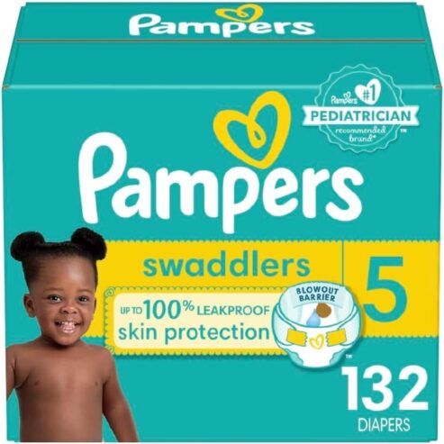 Pampers Swaddlers Diapers: keeping your baby comfortable |shop online on Amazon