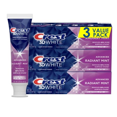 Crest 3D White Toothpaste Radiant Mint